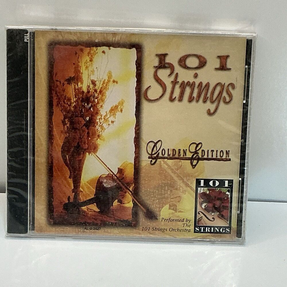 101 Strings Orchestra Golden Edition CD 1996 Madacy New Sealed Easy Listening